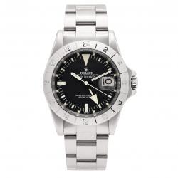 Rolex Explorer II 39MM 1655 Black “Frog Foot” Albino Dial Watch